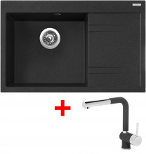 Sinks RIM 780 L Granblack + Mix 3 P...